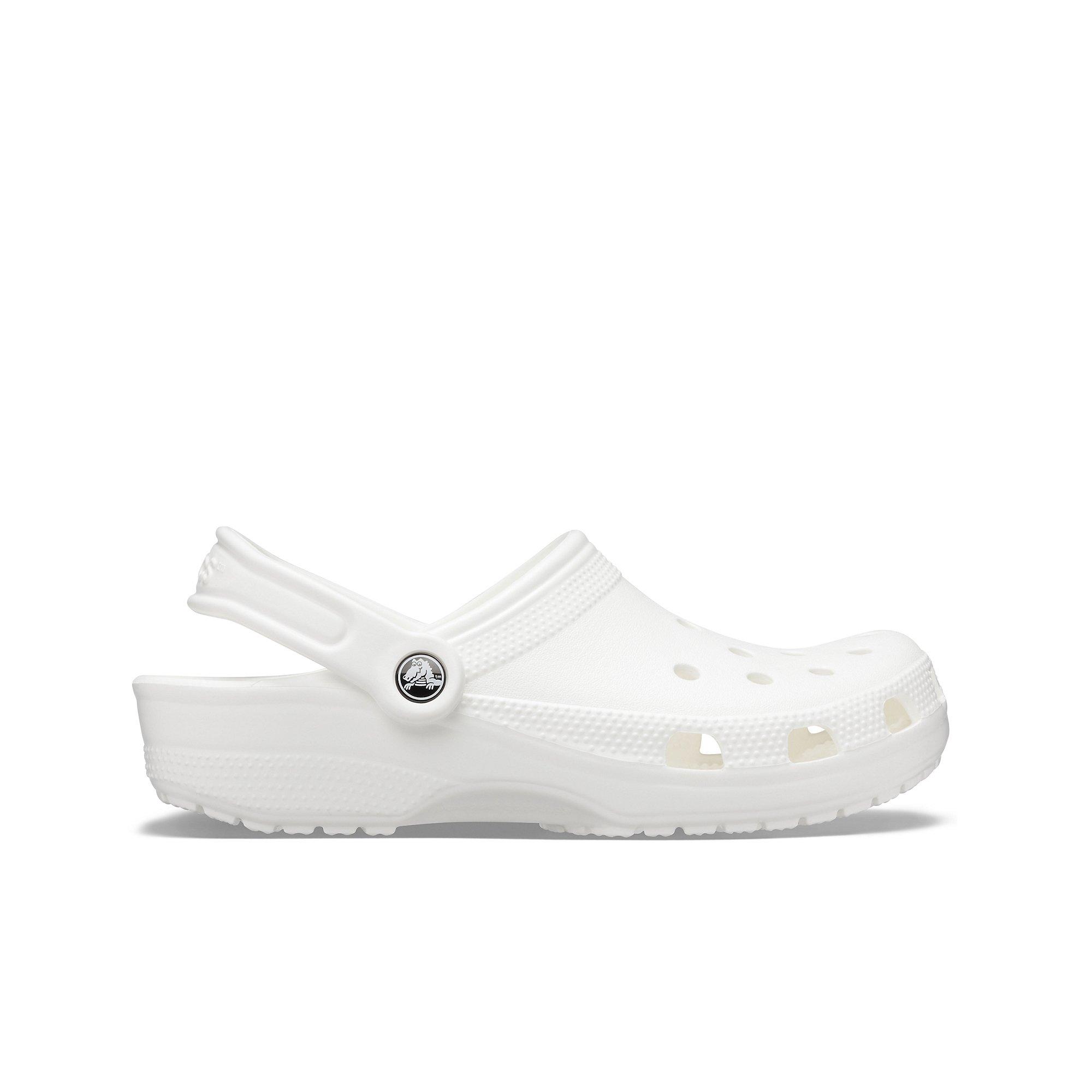 Where can i clearance find white crocs